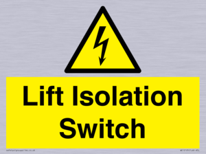 Lift Isolation Switch